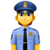 Police Officer Emoji Copy Paste ― 👮 - facebook