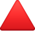 Red Triangle Pointed Up Emoji Copy Paste ― 🔺 - facebook