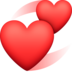 Revolving Hearts Emoji Copy Paste ― 💞 - facebook