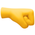 Right-facing Fist Emoji Copy Paste ― 🤜 - facebook