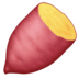 Roasted Sweet Potato Emoji Copy Paste ― 🍠 - facebook