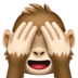 See-no-evil Monkey Emoji Copy Paste ― 🙈 - facebook