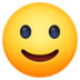 Slightly Smiling Face Emoji Copy Paste ― 🙂 - facebook