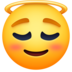 Smiling Face With Halo Emoji Copy Paste ― 😇 - facebook