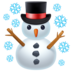 Snowman Emoji Copy Paste ― ☃️ - facebook
