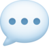 Speech Balloon Emoji Copy Paste ― 💬 - facebook