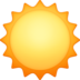 Sun Emoji Copy Paste ― ☀️ - facebook