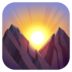 Sunrise Over Mountains Emoji Copy Paste ― 🌄 - facebook