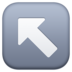 Up-left Arrow Emoji Copy Paste ― ↖️ - facebook