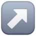 Up-right Arrow Emoji Copy Paste ― ↗️ - facebook