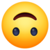 Upside-down Face Emoji Copy Paste ― 🙃 - facebook