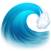 Water Wave Emoji Copy Paste ― 🌊 - facebook