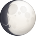 Waxing Gibbous Moon Emoji Copy Paste ― 🌔 - facebook