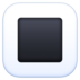 White Square Button Emoji Copy Paste ― 🔳 - facebook