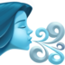 Wind Face Emoji Copy Paste ― 🌬️ - facebook