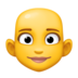 Woman: Bald Emoji Copy Paste ― 👩‍🦲 - facebook