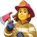 Woman Firefighter Emoji Copy Paste ― 👩‍🚒 - facebook