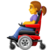 Woman In Motorized Wheelchair Emoji Copy Paste ― 👩‍🦼 - facebook
