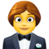 Woman In Tuxedo Emoji Copy Paste ― 🤵‍♀ - facebook