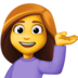 Woman Tipping Hand Emoji Copy Paste ― 💁‍♀ - facebook