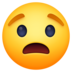 Worried Face Emoji Copy Paste ― 😟 - facebook