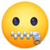 Zipper-mouth Face Emoji Copy Paste ― 🤐 - facebook