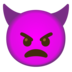 Angry Face With Horns Emoji Copy Paste ― 👿 - google-android