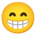 Beaming Face With Smiling Eyes Emoji Copy Paste ― 😁 - google-android