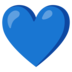 Blue Heart Emoji Copy Paste ― 💙 - google-android