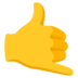 Call Me Hand Emoji Copy Paste ― 🤙 - google-android