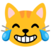 Cat With Tears Of Joy Emoji Copy Paste ― 😹 - google-android