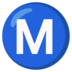 Circled M Emoji Copy Paste ― Ⓜ️ - google-android