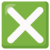 Cross Mark Button Emoji Copy Paste ― ❎ - google-android