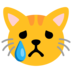 Crying Cat Emoji Copy Paste ― 😿 - google-android