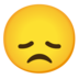 Disappointed Face Emoji Copy Paste ― 😞 - google-android