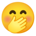 Face With Hand Over Mouth Emoji Copy Paste ― 🤭 - google-android