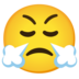 Face With Steam From Nose Emoji Copy Paste ― 😤 - google-android