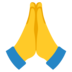 Folded Hands Emoji Copy Paste ― 🙏 - google-android