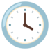 Four O’clock Emoji Copy Paste ― 🕓 - google-android