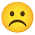 Frowning Face Emoji Copy Paste ― ☹️ - google-android