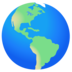 Globe Showing Americas Emoji Copy Paste ― 🌎 - google-android