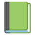 Green Book Emoji Copy Paste ― 📗 - google-android