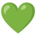 Green Heart Emoji Copy Paste ― 💚 - google-android
