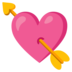Heart With Arrow Emoji Copy Paste ― 💘 - google-android