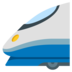 High-speed Train Emoji Copy Paste ― 🚄 - google-android