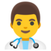 Man Health Worker Emoji Copy Paste ― 👨‍⚕ - google-android