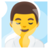 Man In Steamy Room Emoji Copy Paste ― 🧖‍♂ - google-android