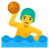 Man Playing Water Polo Emoji Copy Paste ― 🤽‍♂ - google-android