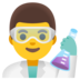 Man Scientist Emoji Copy Paste ― 👨‍🔬 - google-android