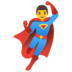 Man Superhero Emoji Copy Paste ― 🦸‍♂ - google-android
